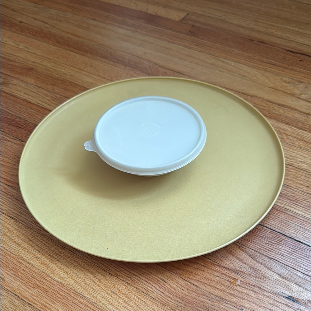 Vintage Chip And Dip Tupperware / 2 Piece